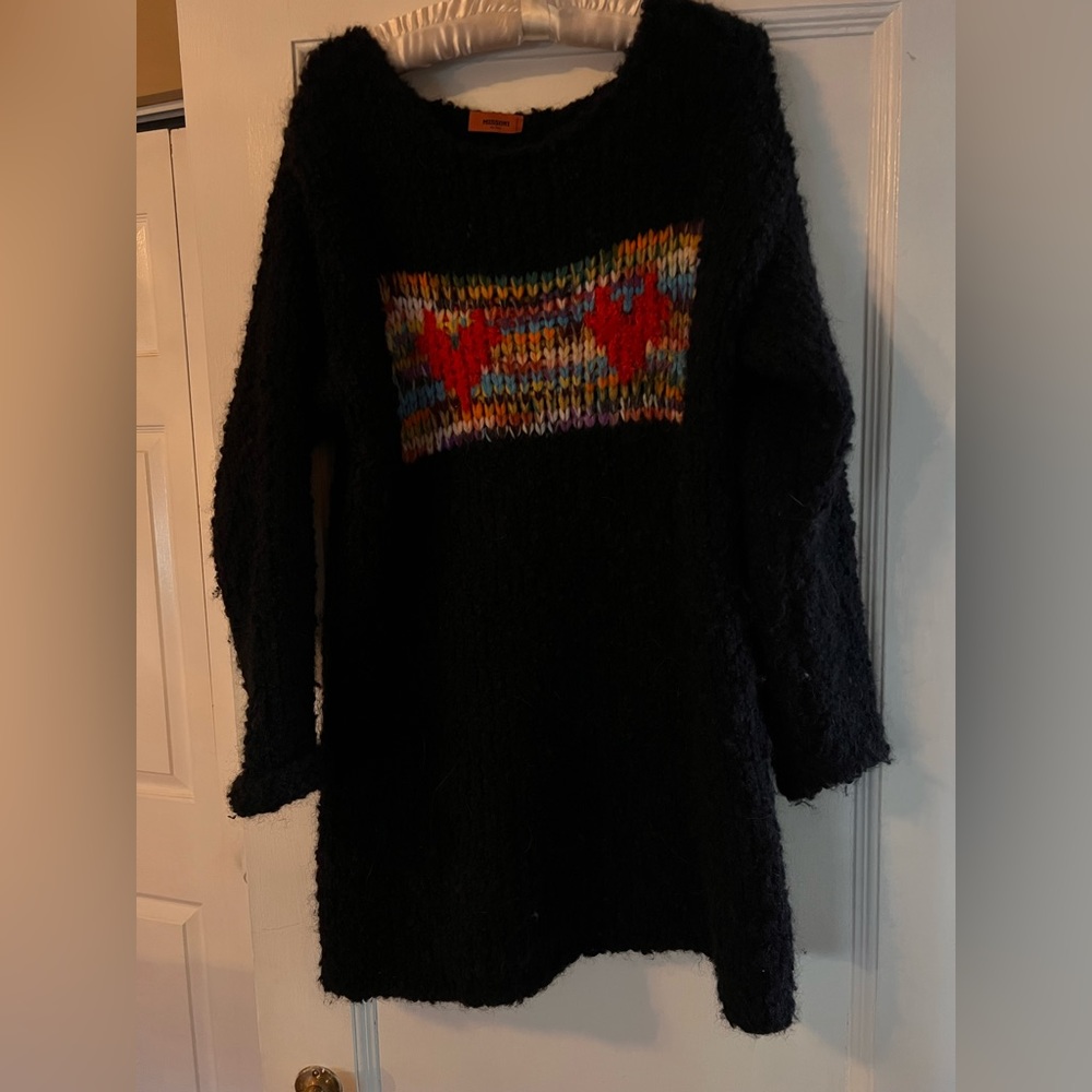 Missoni chunky knit sweater dress